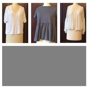 3 Zara shirts